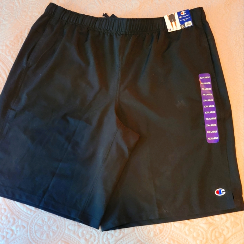 💥Champion NWT black XXL athletic shorts